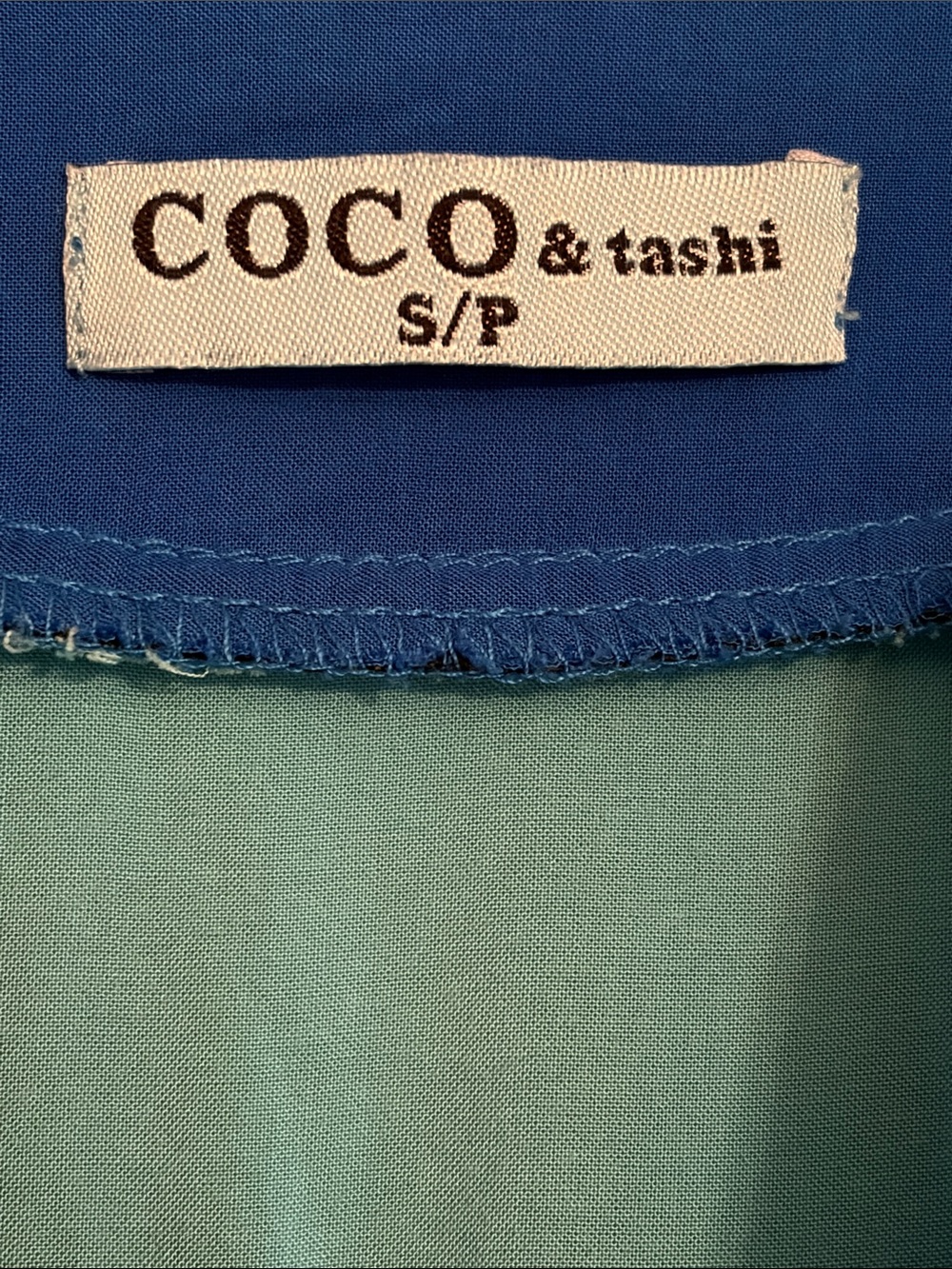 Coco + Tashi Colorblock Mini Dress - Picture 4 of 5